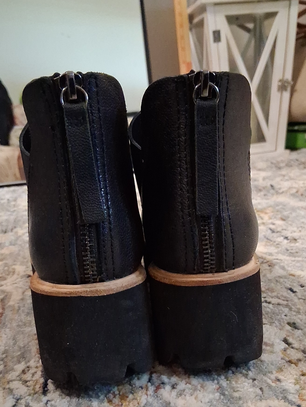 Platform Lug Boots by *All Black* - Picture 3 of 6